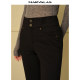 High-waist commuter mandes trousers casual pants