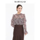 ເສື້ອເປີດບ່າແຟຊັ້ນດອກ Marvalas vintage