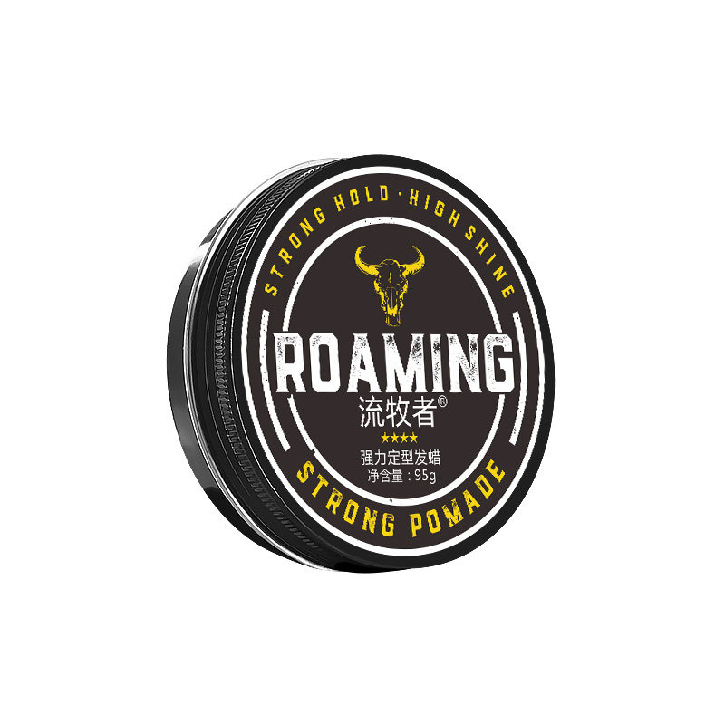 流牧者男士定型哑光自然蓬松发蜡 roaming流牧者头发造型