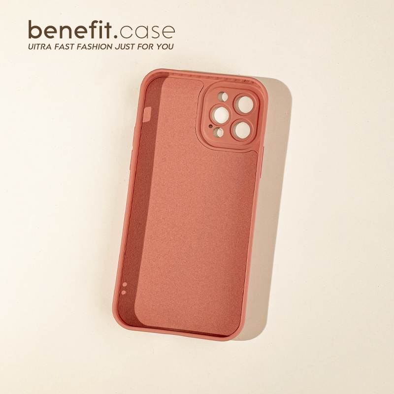 Benefit日韩简约砂粉纯色17pro16适用苹果13promax手机壳简约iphone12min硅胶xs男女14promax潮xr新8p7液态p - 图2