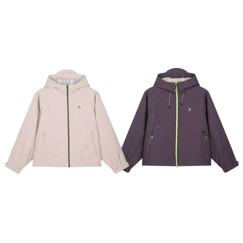 ACMEITEM爱棵米 户外亲子运动骑行反光条连帽夹克加绒宽松外套女,淘宝优惠券,粉丝福利购,淘宝优惠卷