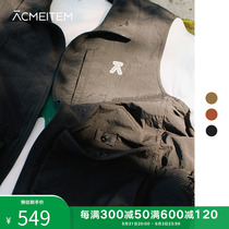 ACME ITEM2022 summer new takeaway vest with loose anti-splash water multiple pockets sport outdoor male and female blouses