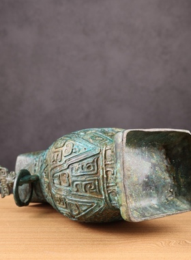 春秋曾中斿方壶青铜酒器壶摆件酒厂酒文化体验青铜礼品湖北博物馆