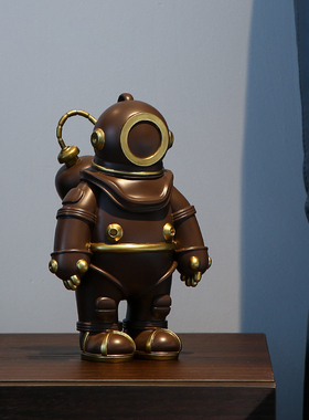 现代宇航员树脂摆件高端ins风