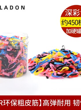 橡皮筋女扎头高弹力耐用一次性加粗加厚黑色发圈大人的发圈小胶圈