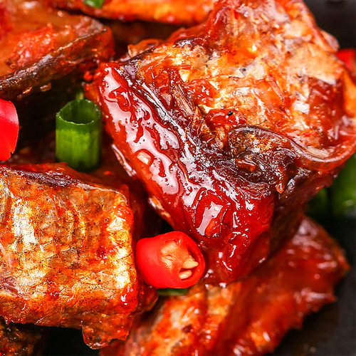 味芝元香辣鱼排鱼尾味之源鱼棒鱼块辣味零食休闲小吃湖南特产香辣 - 图1