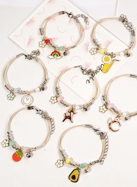 New Women's Cartoon Woven Ceramic Jewelry Bracelet