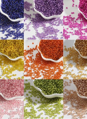 glass rice beads, handmade DIY bracelet, necklace accessorie
