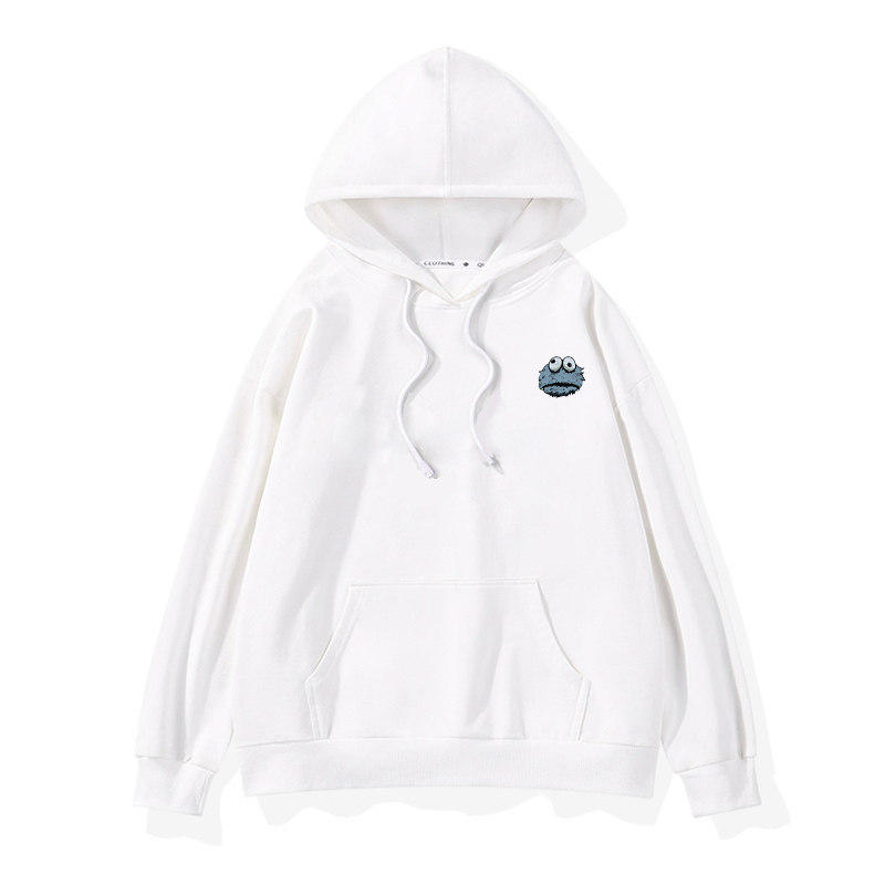 芝麻街联名男女潮牌秋冬加绒卫衣 俏媚妲卫衣