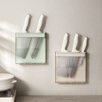 Non-punching wall-mounted tool holder Kitchen shelving knife holder kitchen shelving knife holder Multi-functional home shelf cutter kitchen knife holder