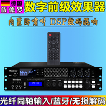 Немецкий Woodrow Blurow Bluetooth front-level effectors Professional DSP Digital double reverworker