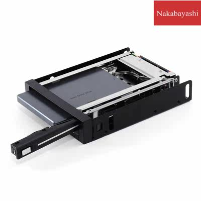 双层2 5英寸软驱位硬盘盒抽取架硬盘架硬盘盒子架子 虎窝淘