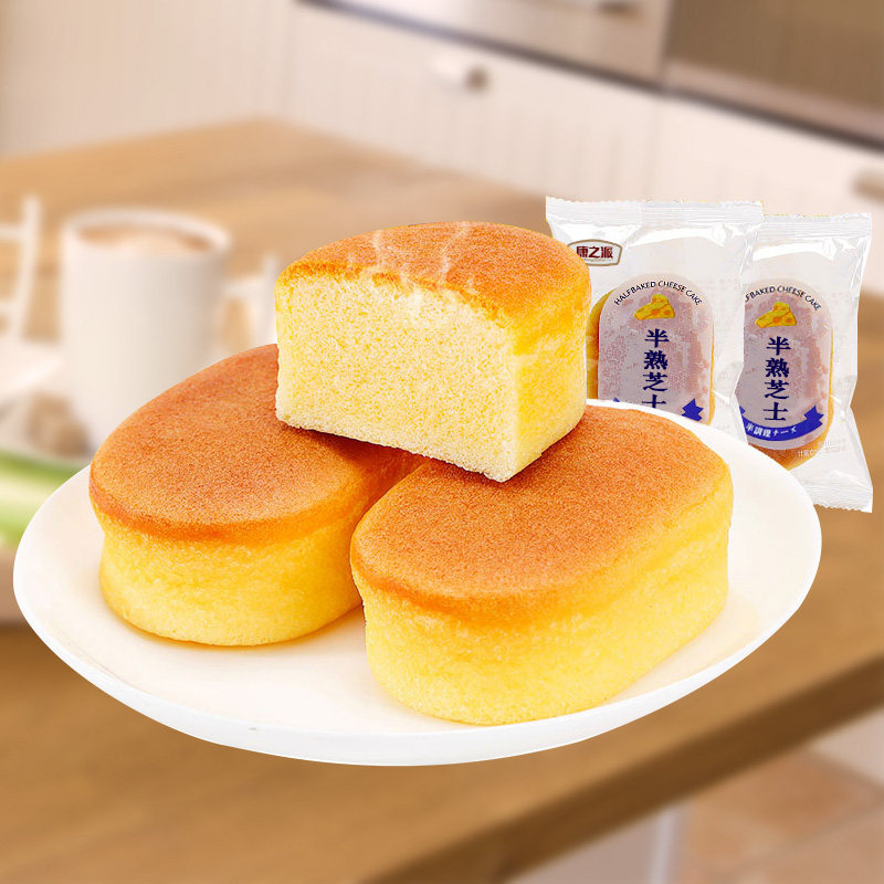 起司点半熟小面包整箱早餐速食蛋糕 唯觅食品传统糕点