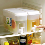 冰箱凉水壶 大容量水果茶壶 4.0L单个装   劵后13.9元包邮
