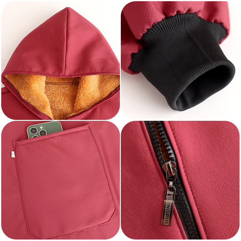 保暖工作服外套罩衣长袖秋冬加厚加绒上班干活耐磨防雨围裙男加肥,淘宝优惠券,粉丝福利购,淘宝优惠卷