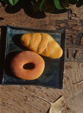 景德镇陶瓷纯手工日式风动物摆件