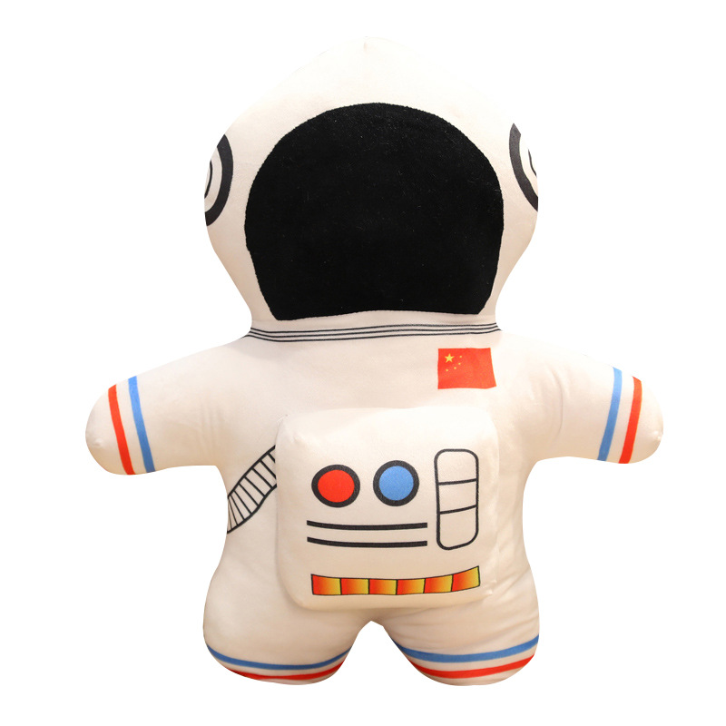 新款宇航员公仔航天飞机毛绒玩具儿童玩偶抱枕生日礼 - 图3