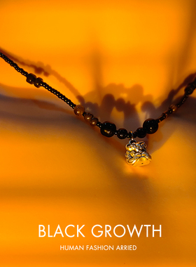 2023年新款国潮醒狮项链男款