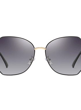 新款多边形女款黑色百搭防晒墨镜出行防紫外线偏光太阳镜