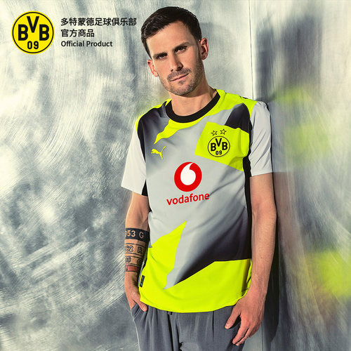 【官网同款】多特蒙德足球俱乐部｜25-26赛季客场球衣-球迷版 - 图2