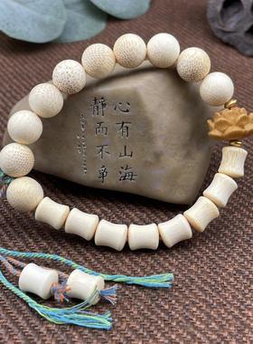 2026金丝竹佛珠108颗多圈单圈手串鱼籽纹鱼子眼佛珠文玩念珠手链