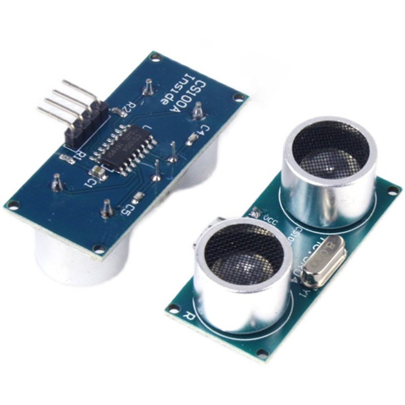 CS100A单芯片 HC-SR04超声波模块宽电压3.3V-5V测距离传感器板_虎窝淘