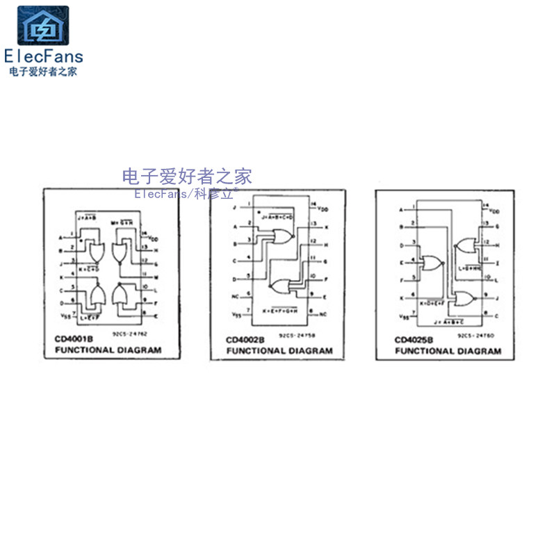 (5个)贴片CD4011BM CMOS四路2输入与非门 SOP-14 IC芯片 CD4011_虎窝淘