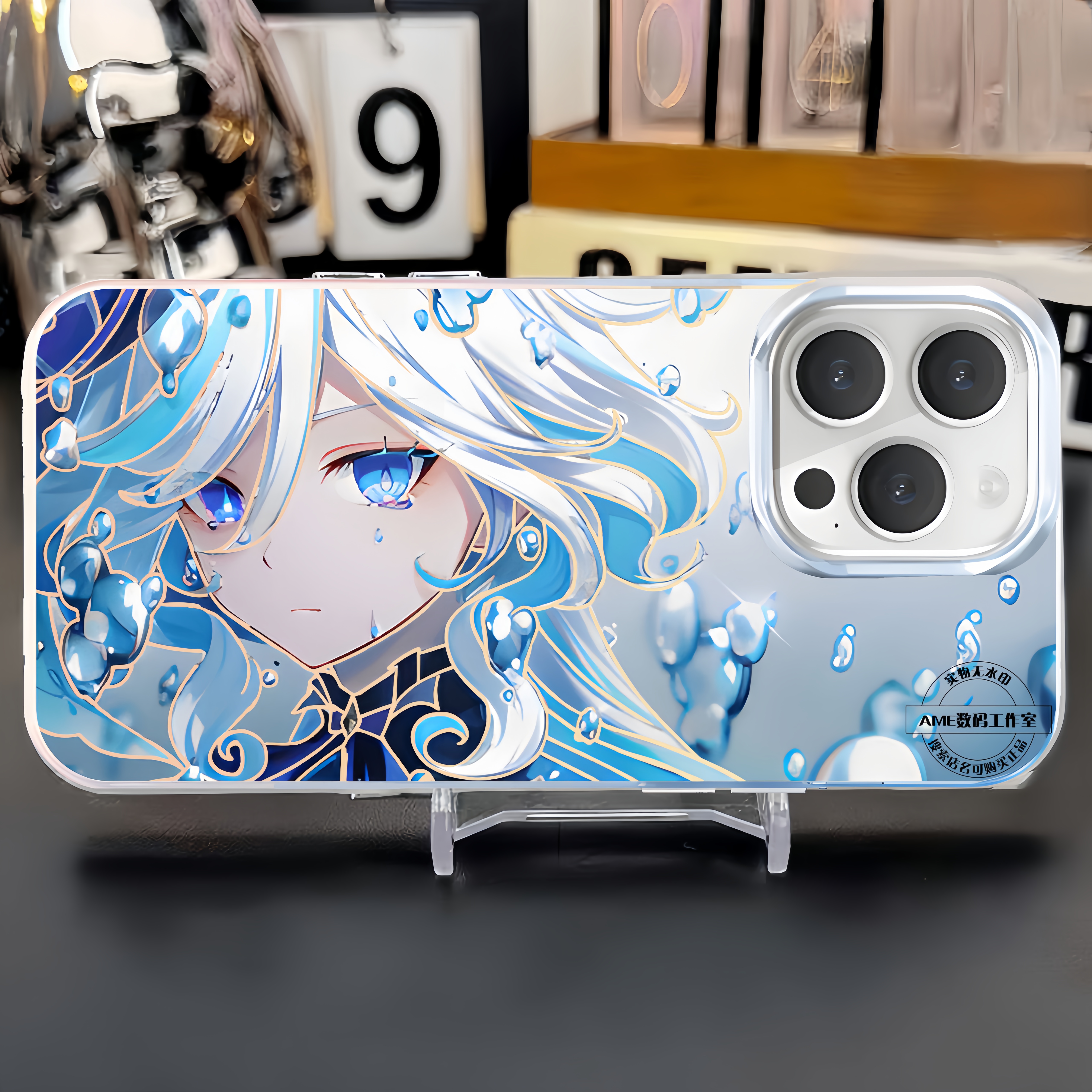 原神手机壳横版少女丝柯克芙宁娜雷电将军绫华适用苹果16极光金iphone15小米14红米k80华为m70iqoo13一加ace5 - 图3