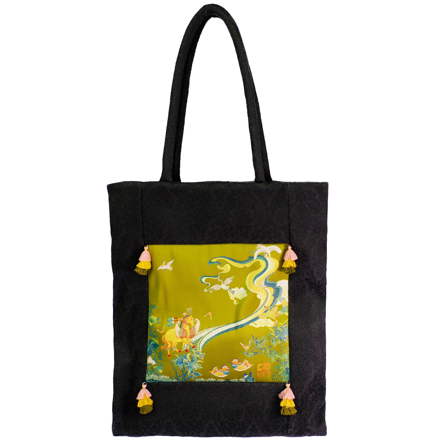 【中国丝绸博物馆】单肩包女包新款国风小众设计手提时尚汉服包,淘宝优惠券,粉丝福利购,淘宝优惠卷