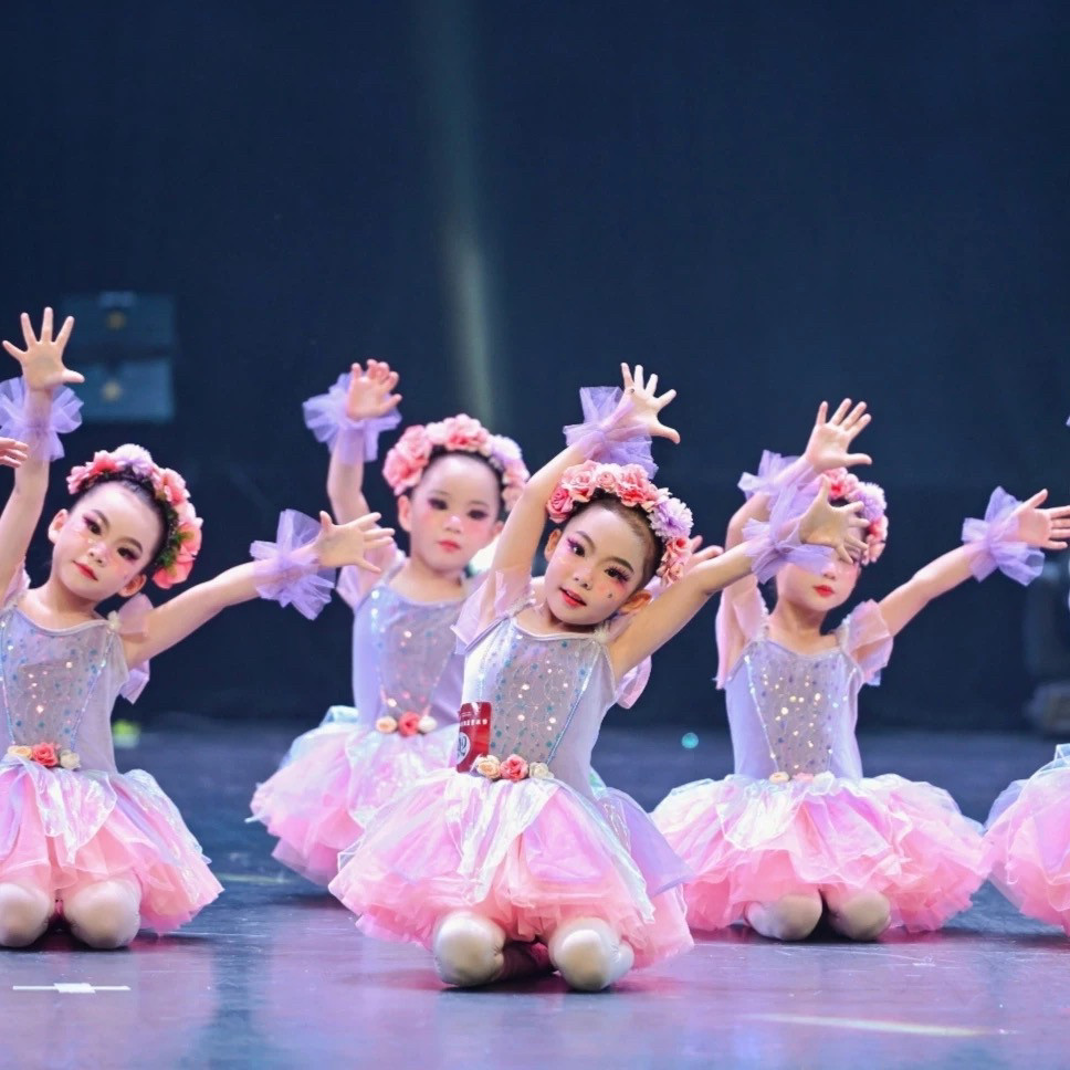 儿童蓬蓬纱裙亮片糖果梦工厂演出服幼儿园舞蹈小水花表演可爱公主,淘宝优惠券,粉丝福利购,淘宝优惠卷