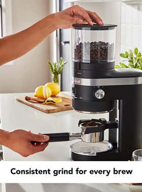 美国代购KitchenAid  Coffee Grinder  KCG8433 咖啡磨豆机110v