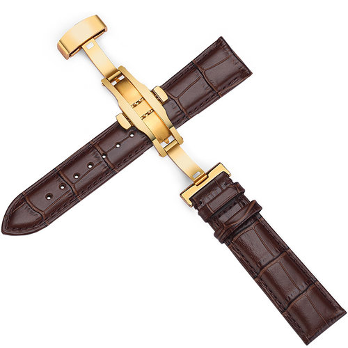 头层小牛皮表带男女真皮手表带 通用款式适用华为GT/GT2Pro手表带watch3智能荣耀magic 天梭 天王 卡西欧表带 - 图3