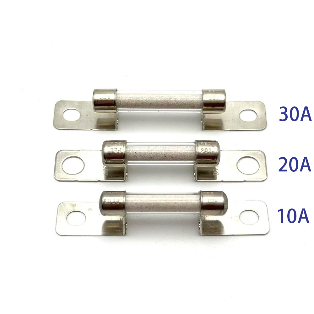 新能源电动汽车保险丝管高压保险管450V小型熔断器EVFG10A20A30A - 图0