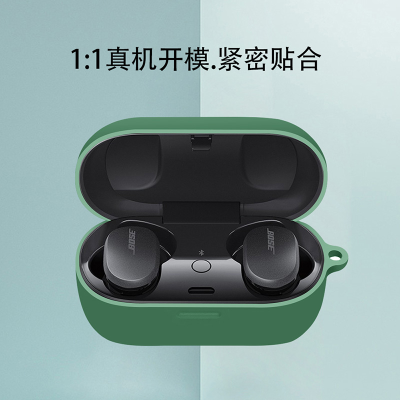 适用Bose QuietComfort Earbuds耳机保护套硅胶大鲨一代保护壳软壳可爱卡通防摔Bose主动降噪耳机套男女通用 - 图1