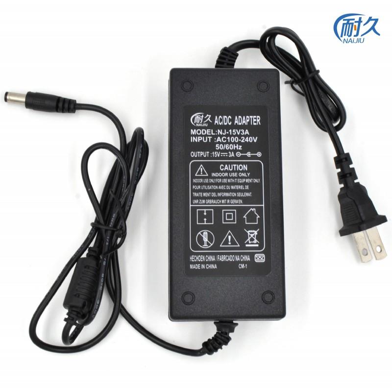 适用特美声飞扬拉杆音响音箱充电器线DC15V3A通用电源适配器15v2A - 图1
