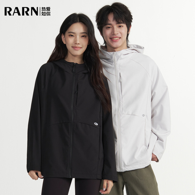 RARN山海夹克女2026秋季新款软壳衣外套防水防风户外运动登山服男