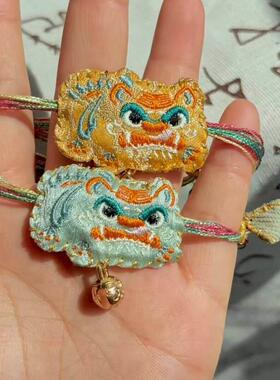 端午节五彩绳装饰艾草儿