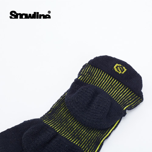 Snowline雪线3D立体长跑功能袜锁位防滑防起泡透气快干短筒男女款 - 图0