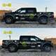 Suitable for Ford Raptor F150 car stickers, pull-up smooth road stickers, Chase T60 modification decoration, Fengjun 5 body color stickers