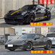 Suitable for Porsche 911 car decals Carrera 992 997 Targa modified decorative hood side skirt stickers