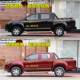 Isuzu D-MAX car stickers, pickup truck dmax special body stickers, modified car waistline color strip side skirts