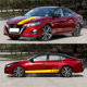 Suitable for Nissan's new Teana car stickers Sylphy body stickers Bluebird car hood side skirt modification decorative stickers
