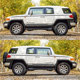 Suitable for Toyota FJ Cruiser car stickers, pull-up waistline color strips, special body modification decorative stickers, car side skirts