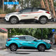 Suitable for Toyota Yize car stickers, IZOA modified body waistline stickers, CH-R decorative car color stickers