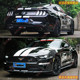 Ford Mustang Sticker Hood Pull Up Sticker Racing