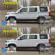 Suitable for Changan Auchan X70A car decals, modified body waistline personalized stickers, side skirt decoration color strips decals