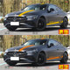 Suitable for Mercedes-Benz CLE260 car stickers CLE53 300 modified hood body side skirt decorative stickers