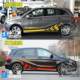 Suitable for Mercedes-Benz B-class car stickers B200 180 260 body side skirt stickers A-class modified decorative door stickers