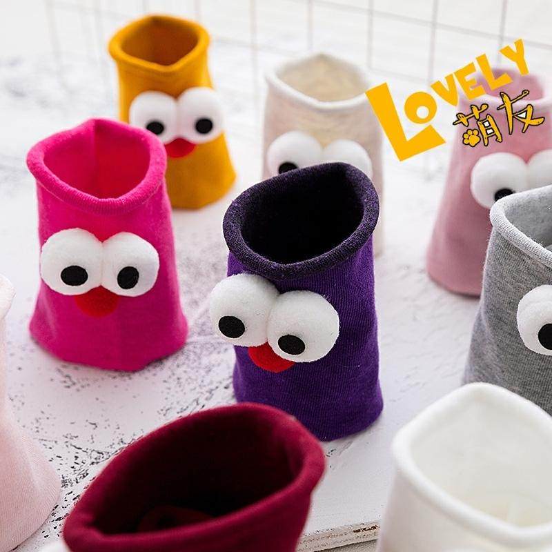 芝麻街芝麻大丝袜眼堆堆袜打底袜 施西颜短袜/打底袜/丝袜/美腿袜