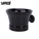 YAQI black plastic men's shaving bowl, women's oil bowl, soap bowl, shaving bowl, barber shop use